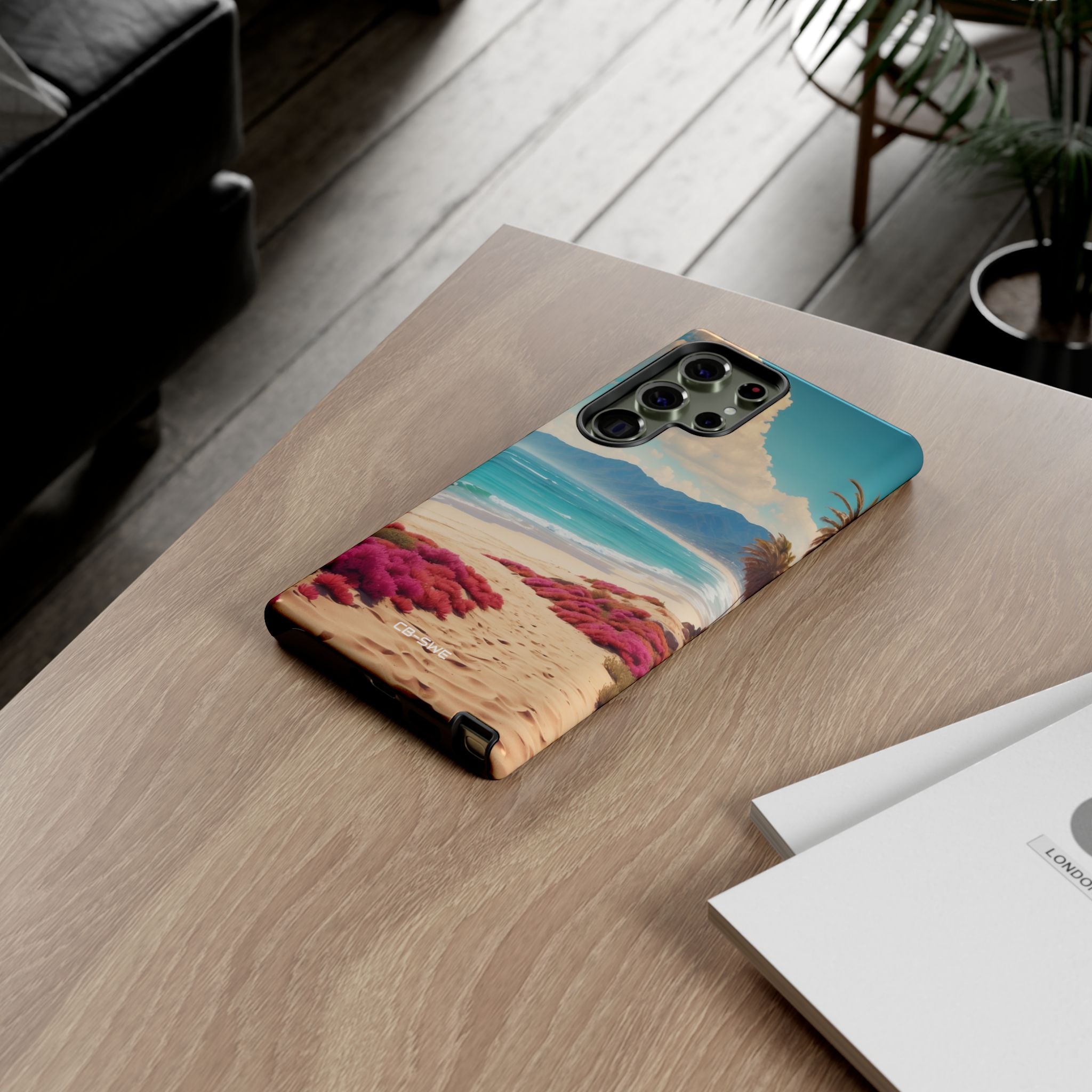 Footprints Trace Sand - Samsung Case