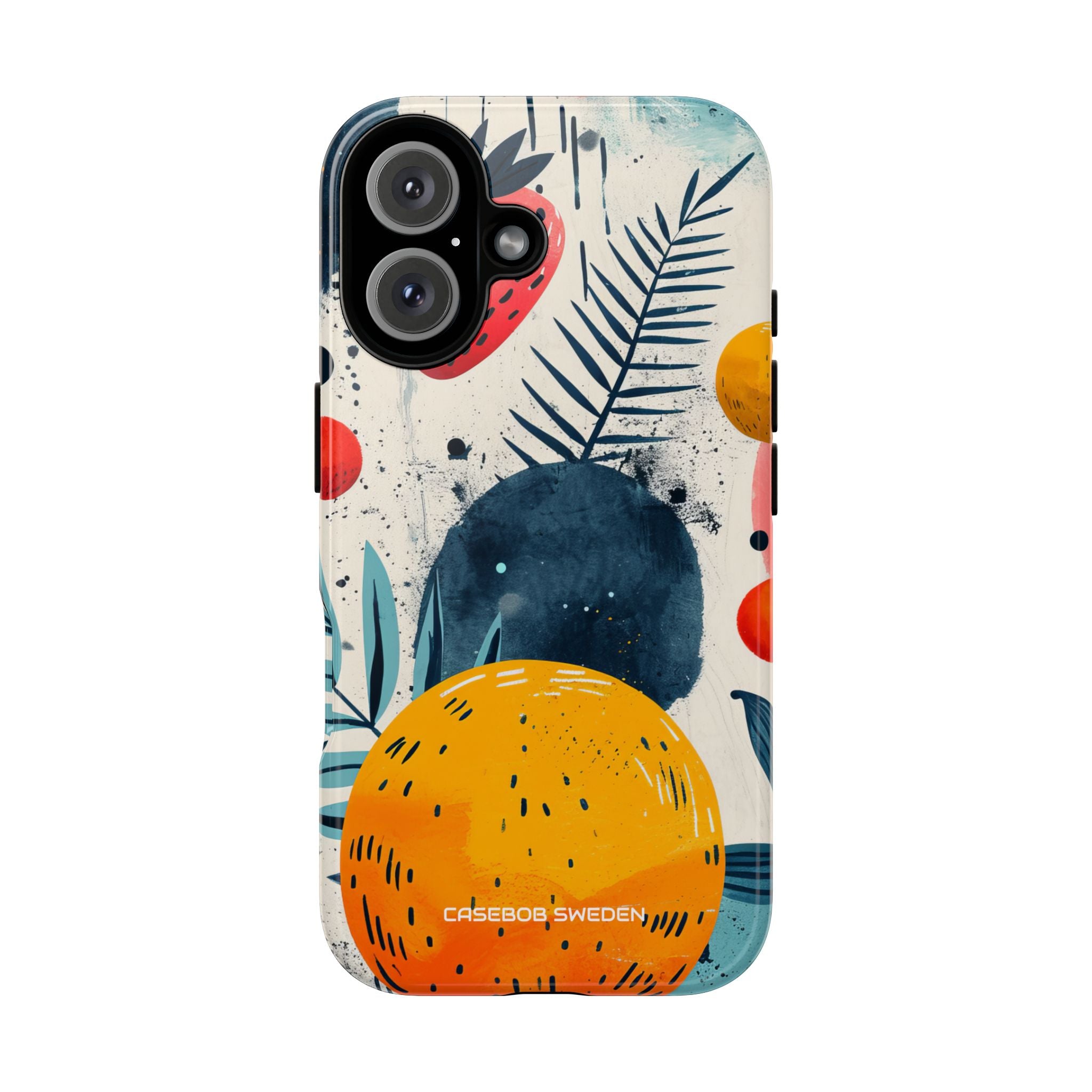 Vibrant Fruit Canvas - Tough iPhone 16 Phone Case