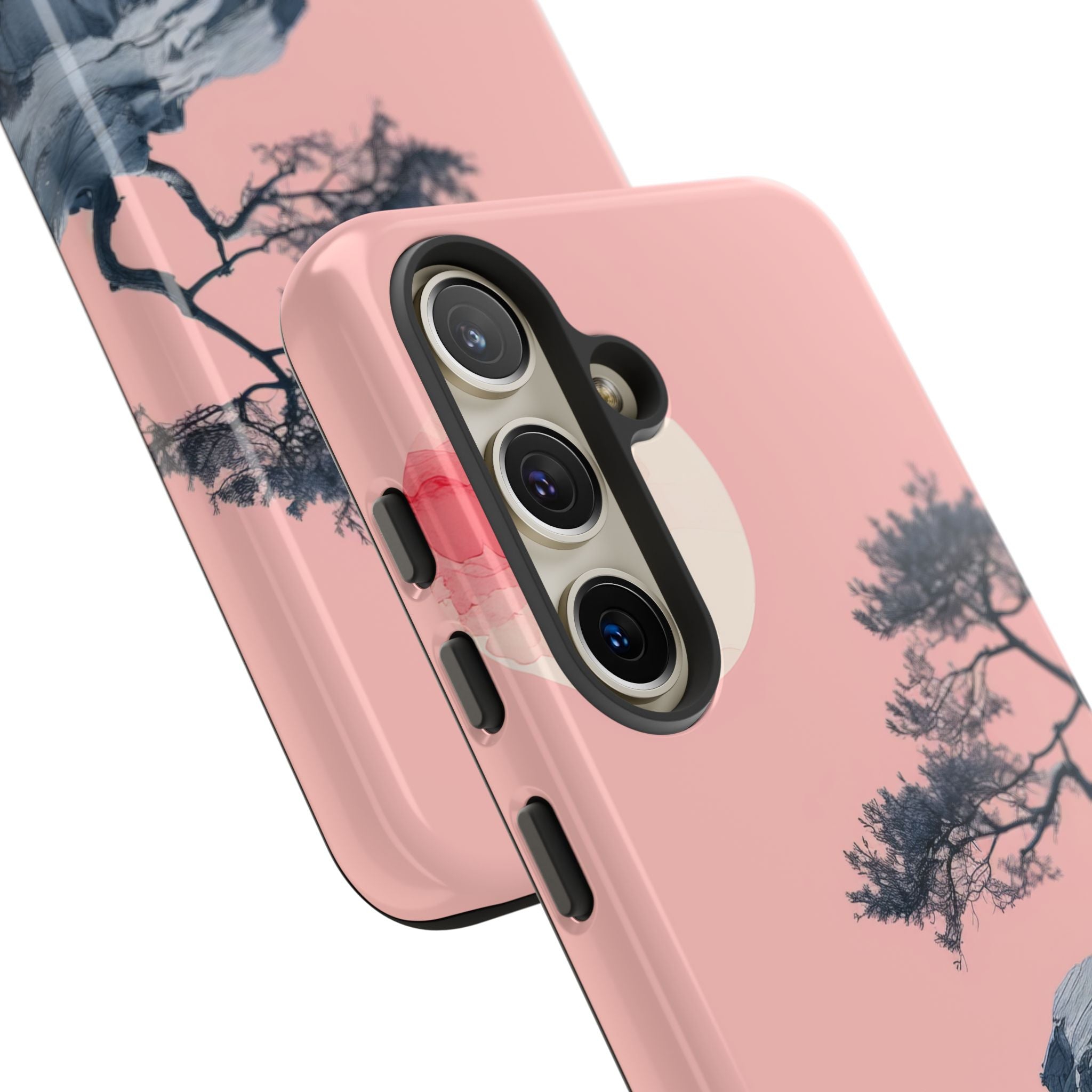 Crimson Moon Tree Samsung S24 Case - Tough