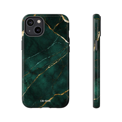 Emerald Veins Flow - iPhone Case
