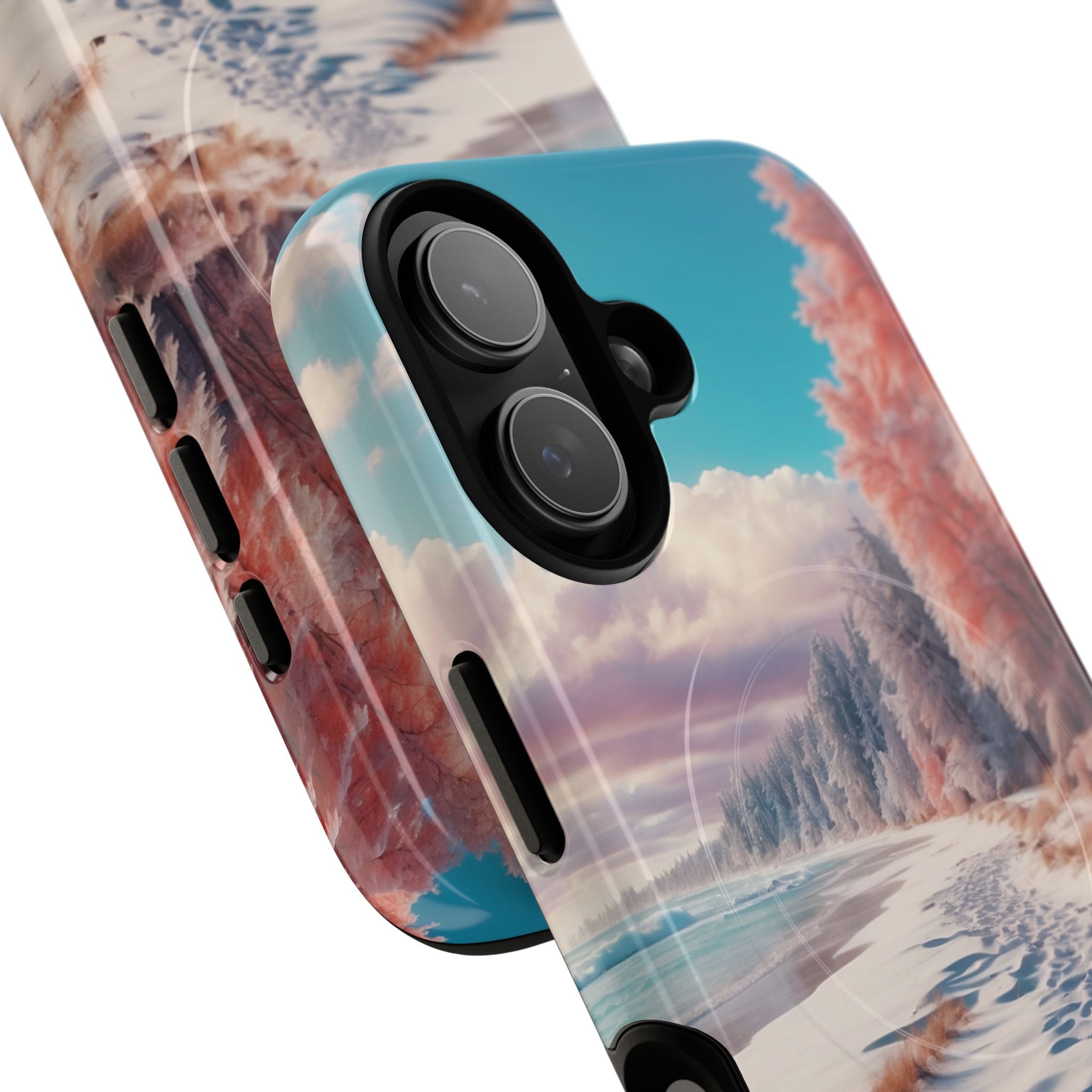 Snowy Footprints iPhone 17 Case - Tough+