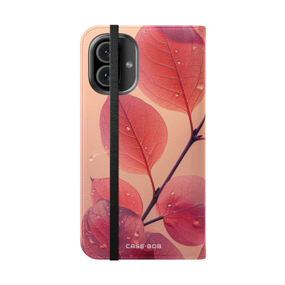 Häivytetyt lehdet - iPhone 16 Plus -kotelo - lompakko