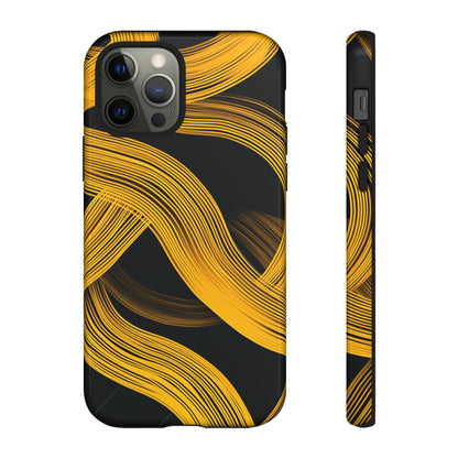 Golden Line Sleekness - Protective Phone Case