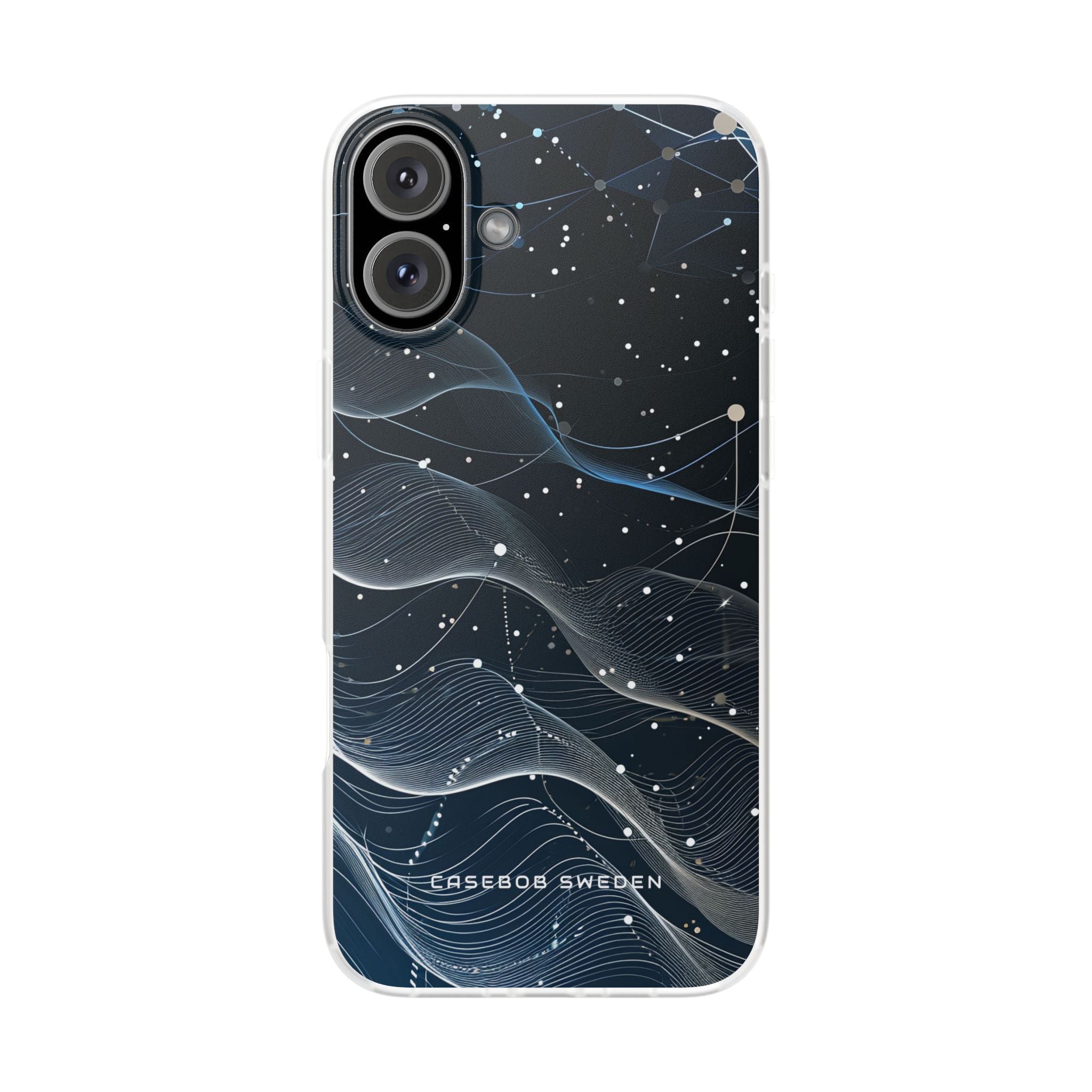 Gradient Neural Waves iPhone 16 - Flexi Phone Case