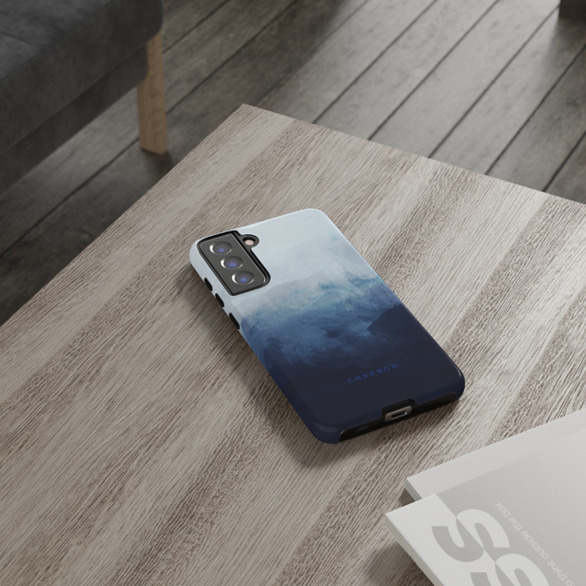 Abstract Blue Gradient - Protective Phone Case