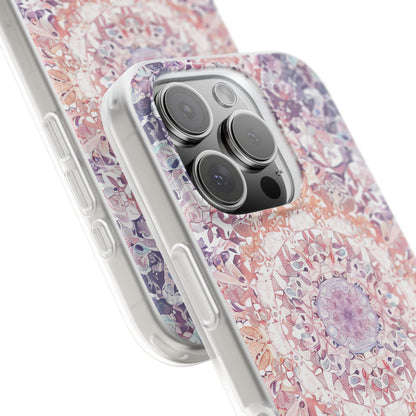 Purple Pink Mandala - Flexi iPhone 16 Phone Case