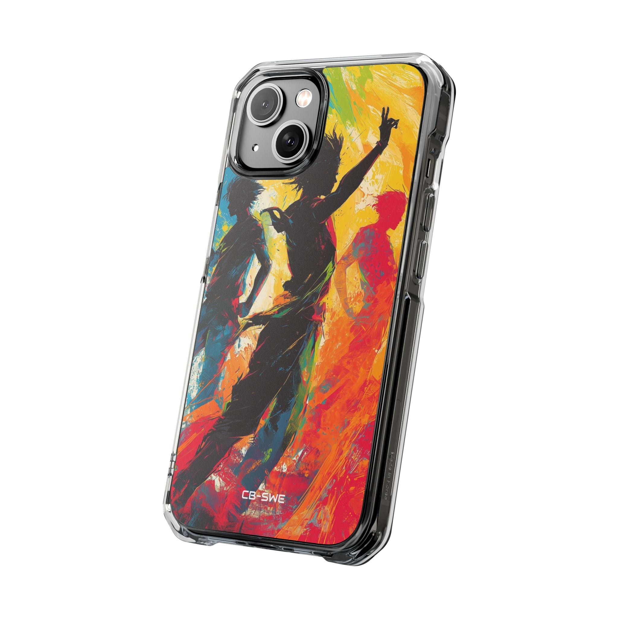 Figures Dance Wildly iPhone Case - Impact