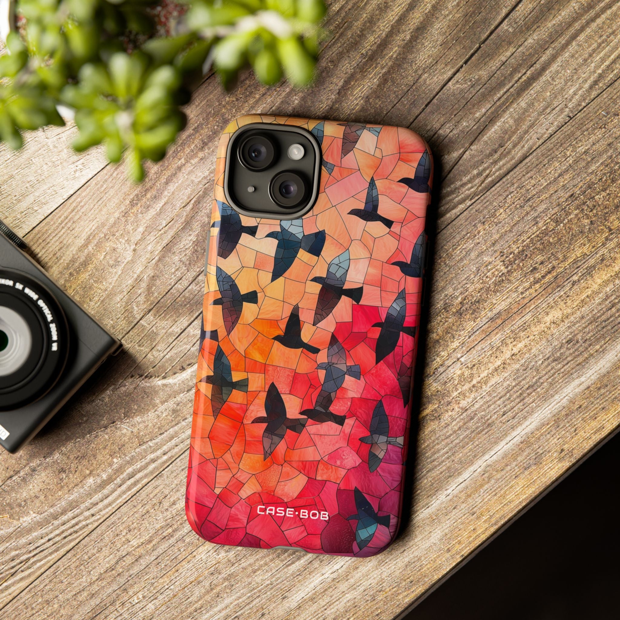 Blackbird Glow iPhone 15 Plus Case - Tough
