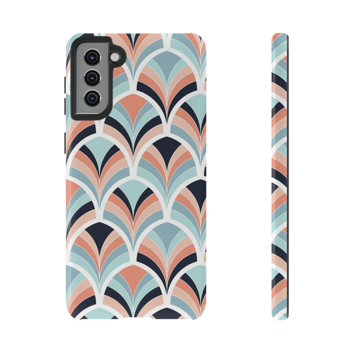 Baby Blue Retro - Protective Phone Case