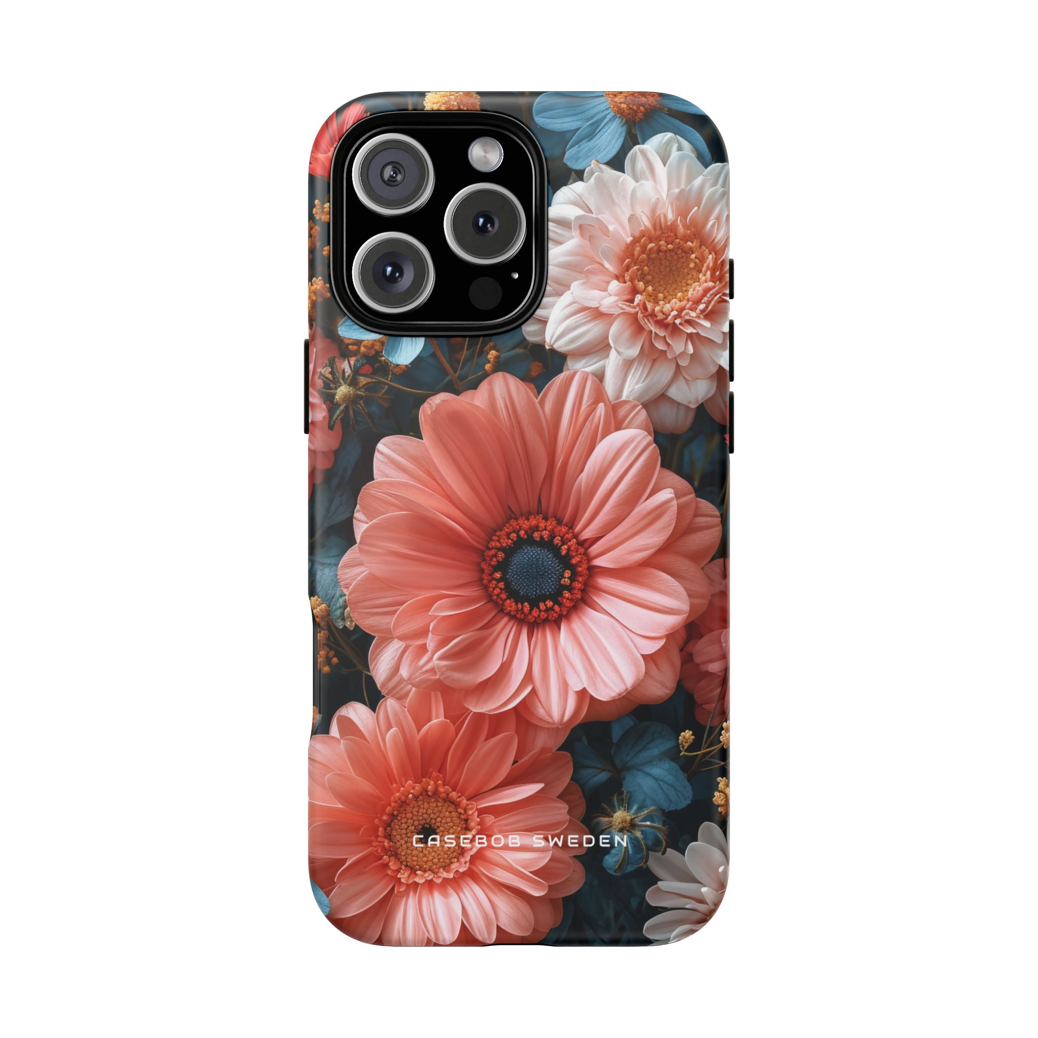 Surreal Floral Harmony iPhone 16 - Tough Phone Case