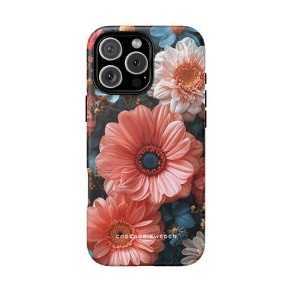 Surreal Floral Harmony iPhone 16 - Tough Phone Case