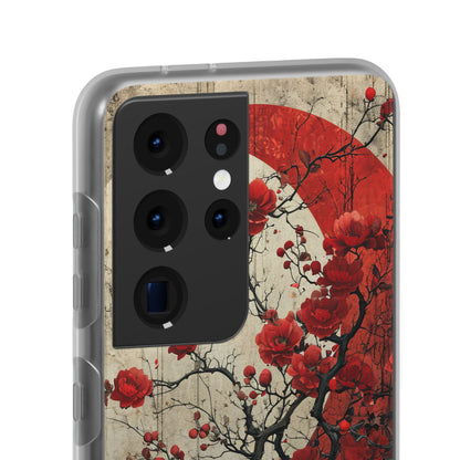 Zen Blossoms in Moonlight Samsung S21 - Flexi Phone Case