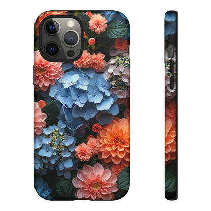 Delicate Floral Pastel Whisper - Protective Phone Case