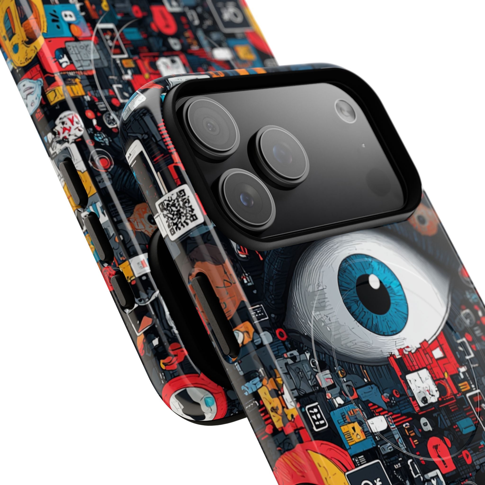 Digital Eye Blue iPhone 17 Pro Max Case - Tough+