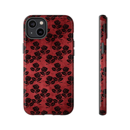 Rosemony Gothic Flower - Protective Phone Case