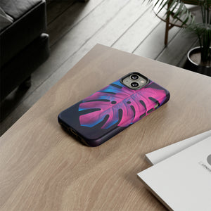 Tropical Palm Leaves - Protective Phone Case