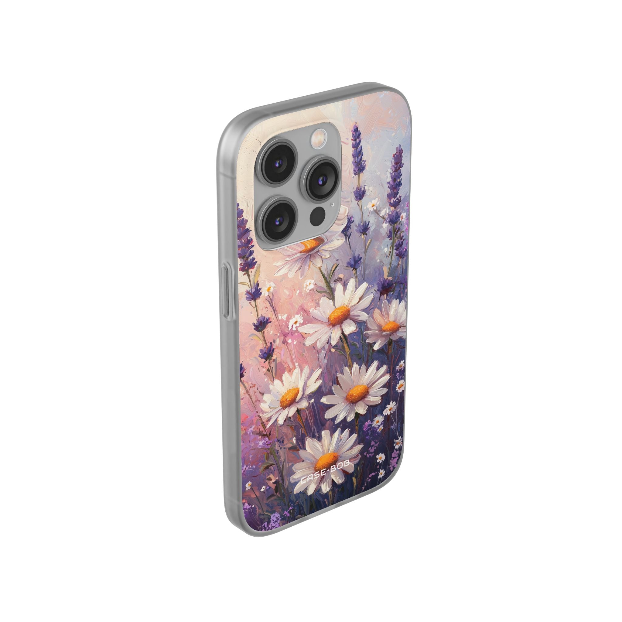 Daisy Lavender Bloom iPhone 14 Pro Case - Soft