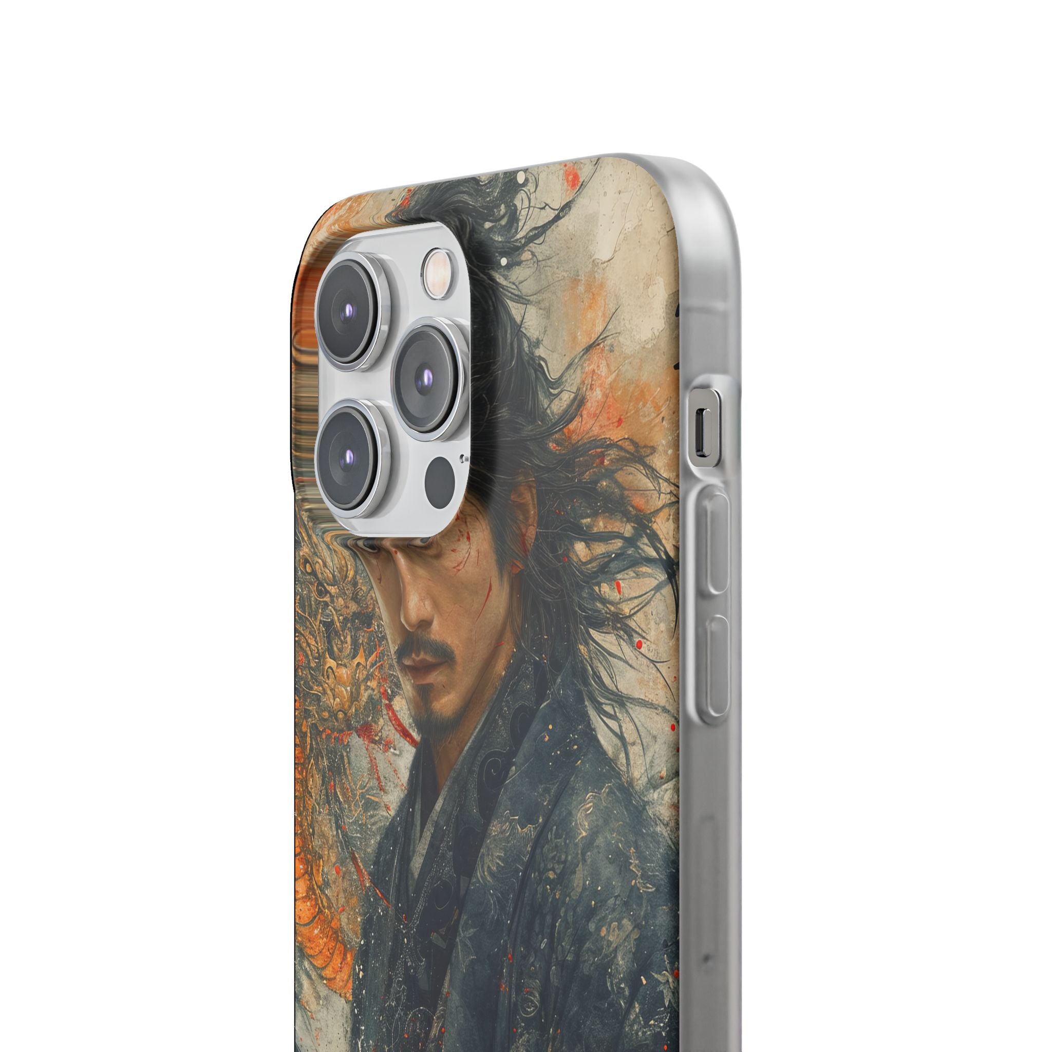 Dragonblade Warrior iPhone 14 Pro Max Case - Soft