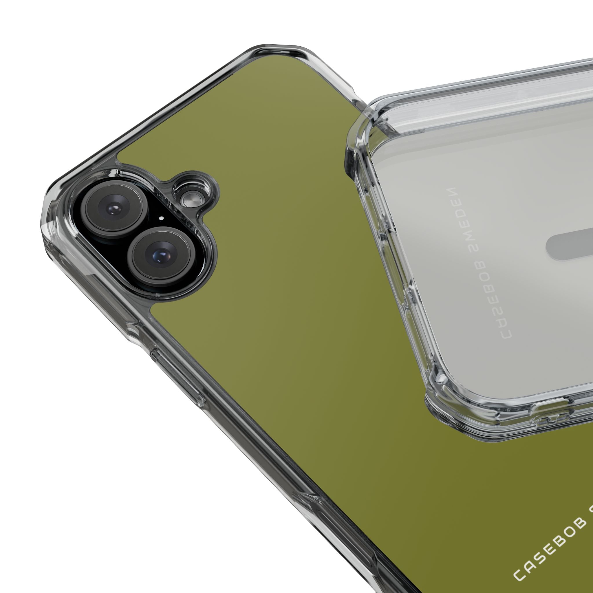 Olive iPhone 16 - Clear Impact Phone Case