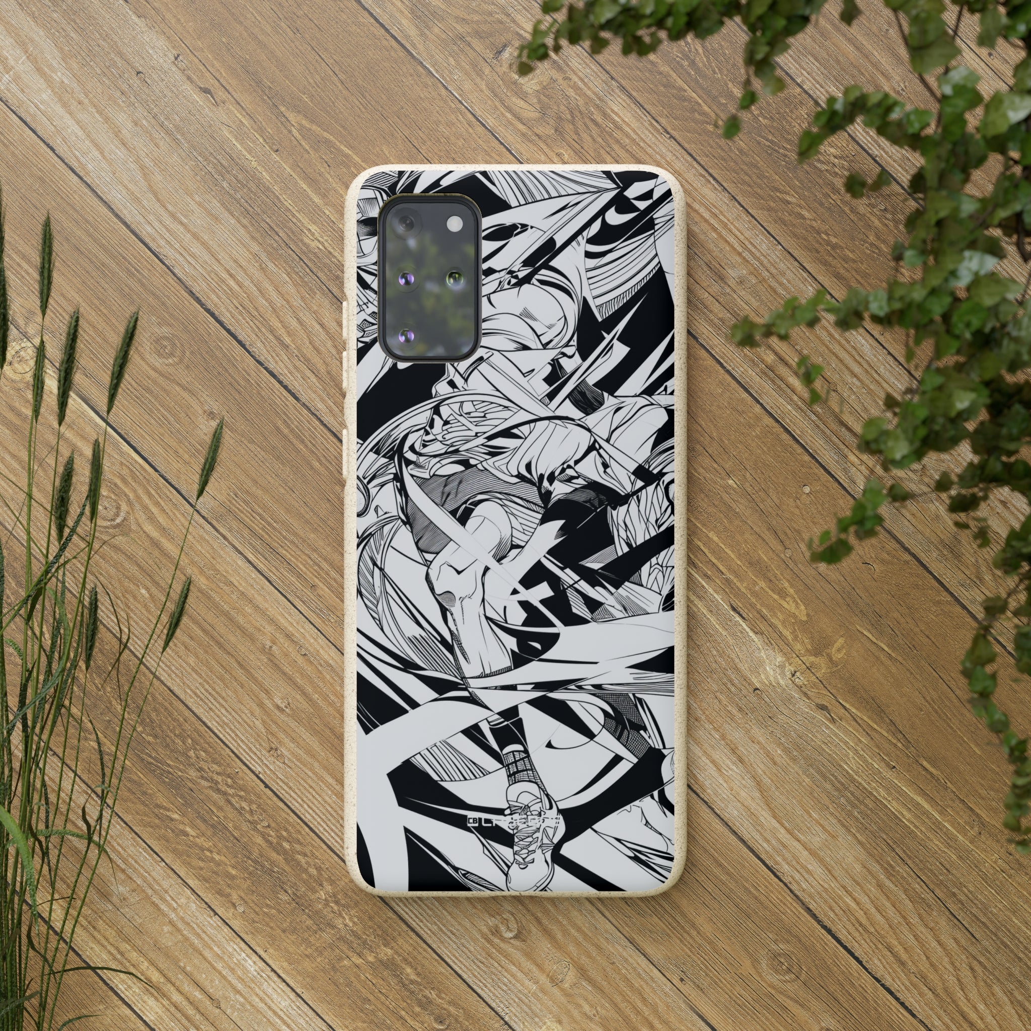 Dynamic Court Noir | Biodegradable Phone Case