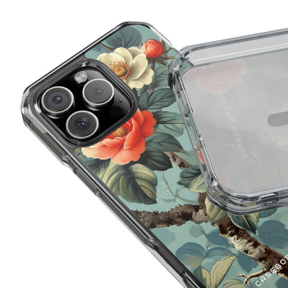 Vintage Floral Romance iPhone 16 - Clear Impact Phone Case