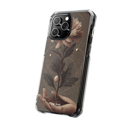 Celestial Flower Embrace iPhone Case - Impact