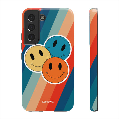 Retro Smiley Harmony - Samsung Case