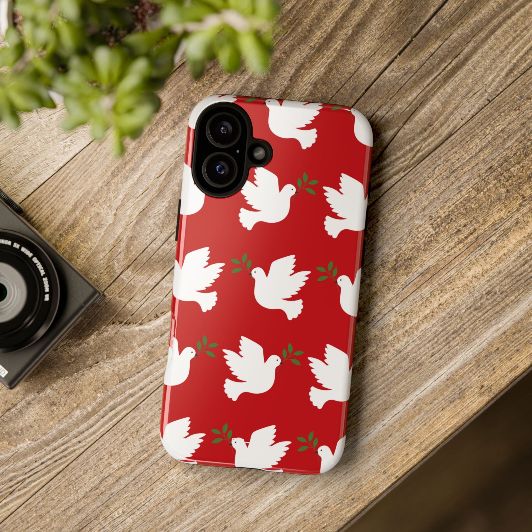 Doves Bring Peace - iPhone Case