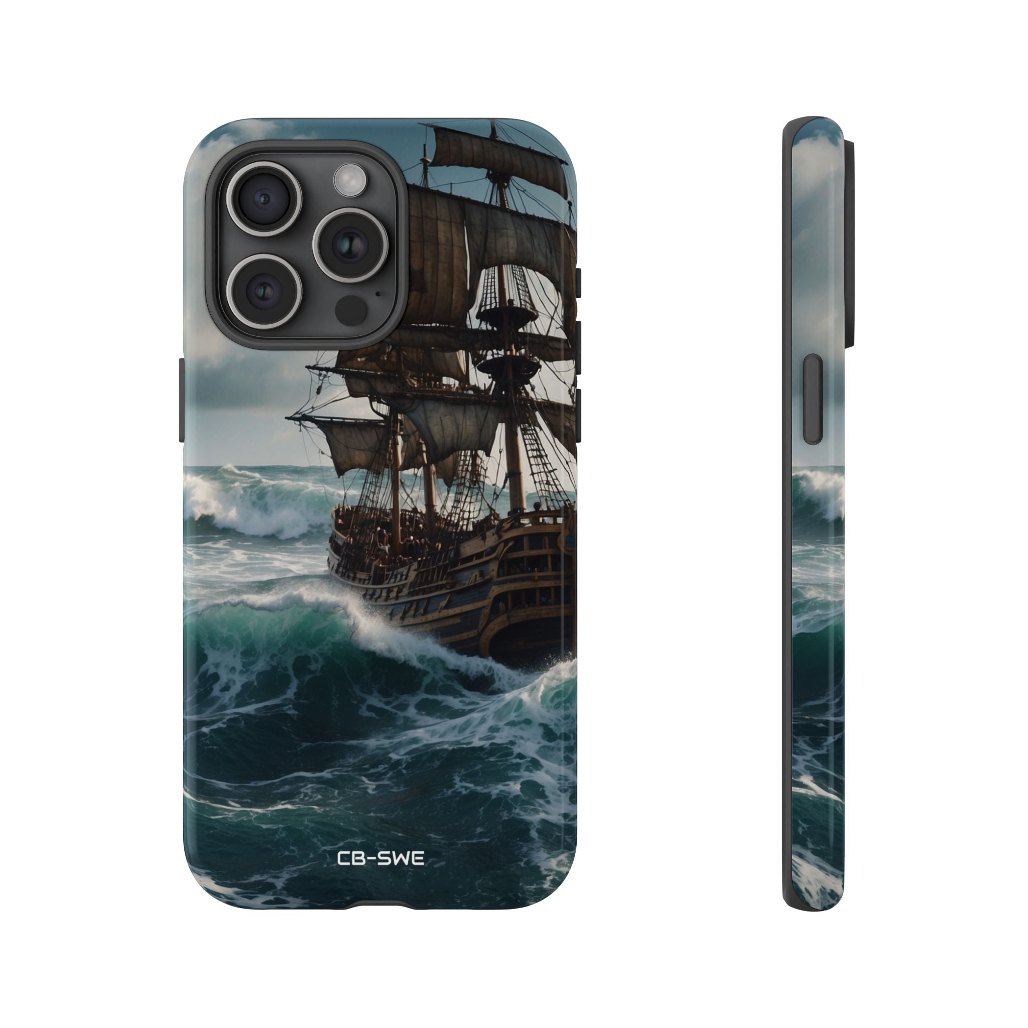 Ship Faces Waves - iPhone Case