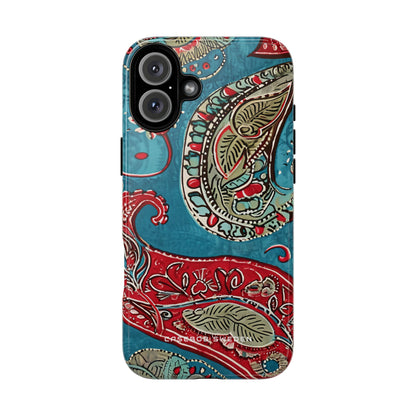 Vintage Paisley Elegance iPhone 16 - Tough Phone Case