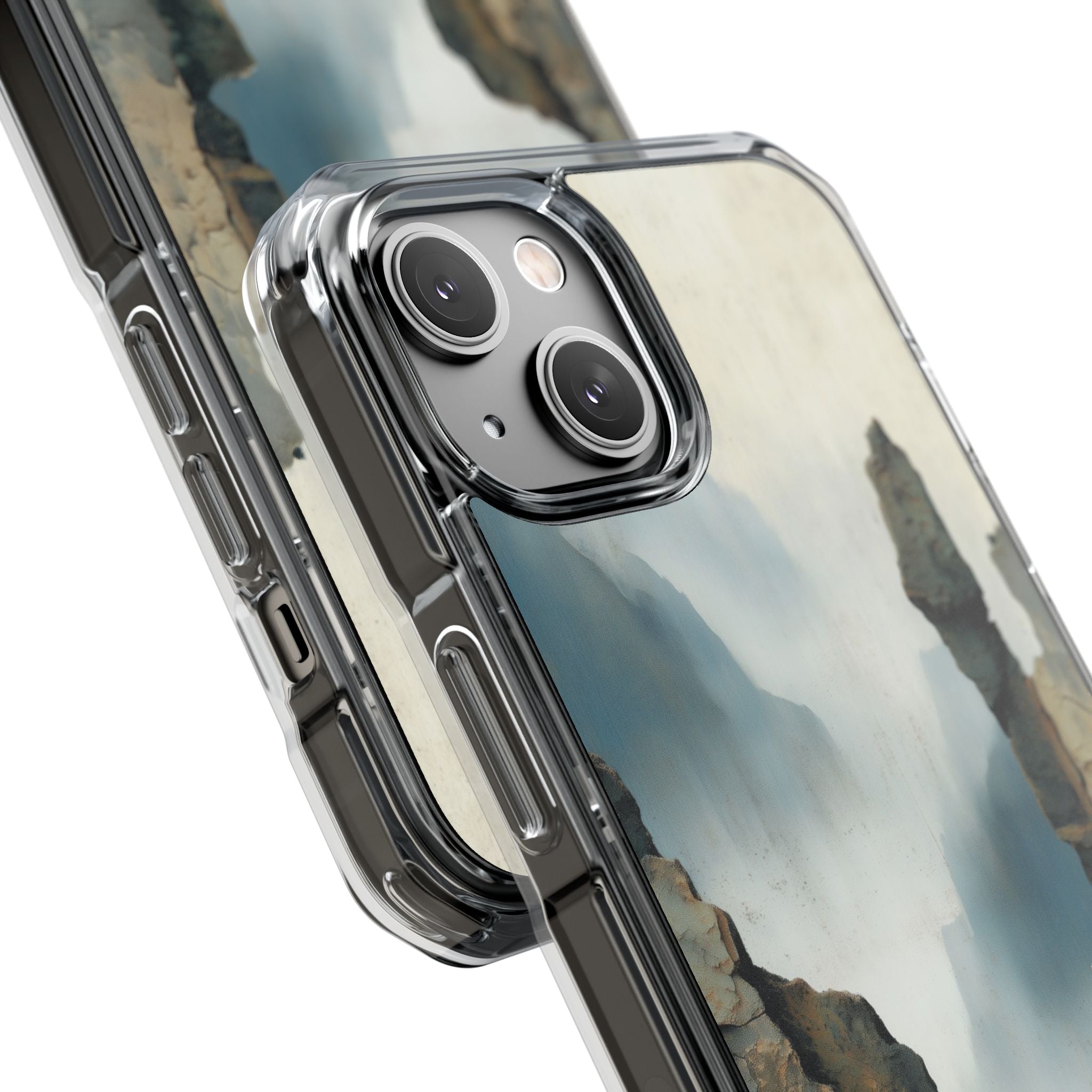 Cracks Frame Serenity iPhone Case - Impact