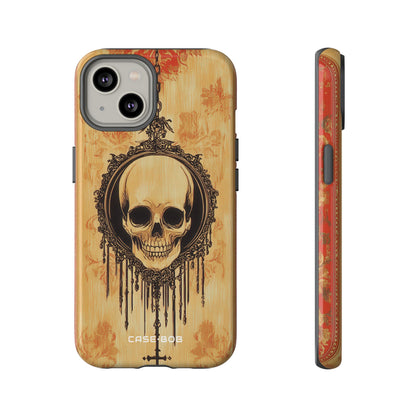 Skull Pendant iPhone 14 Case - Tough
