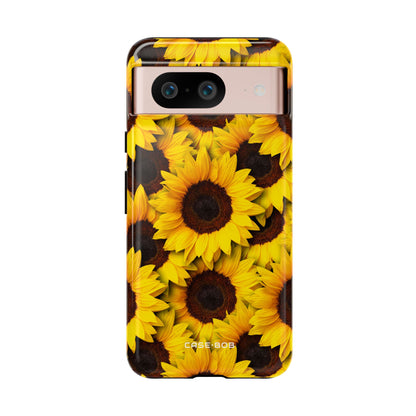 Sunflower Glow Google Pixel 8 Case - Tough
