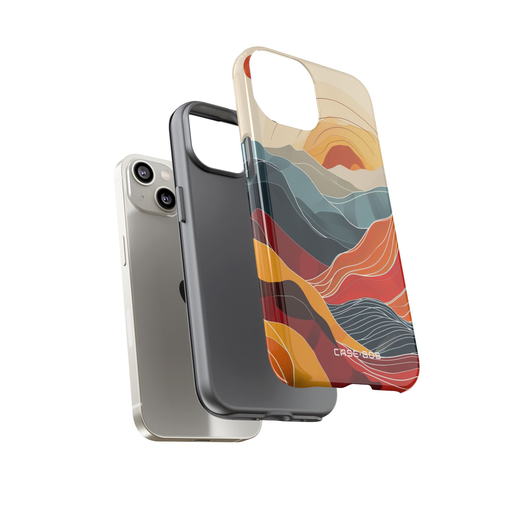 Sunlit Ridges iPhone 14 Case - Tough