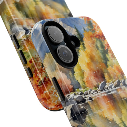 Autumn Leaves Reflect - iPhone Case