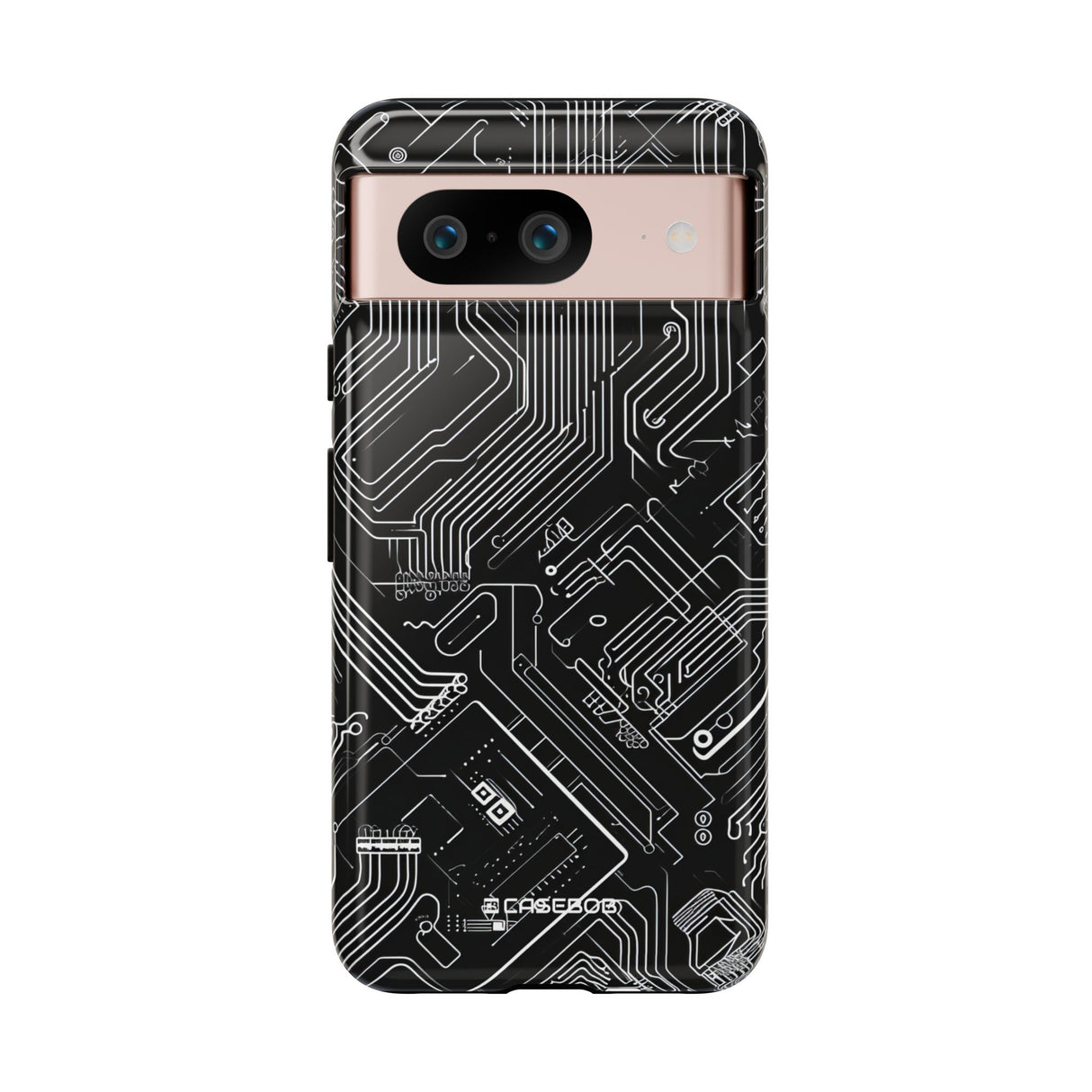 Cyber Circuitry Art | Protective Phone Case for Google Pixel