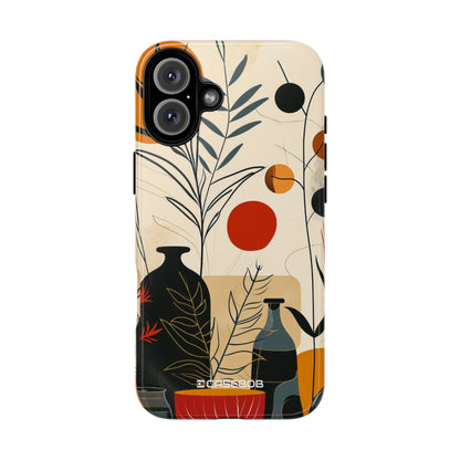 Warm Earth: Abstract Botanical Harmony - for iPhone 16