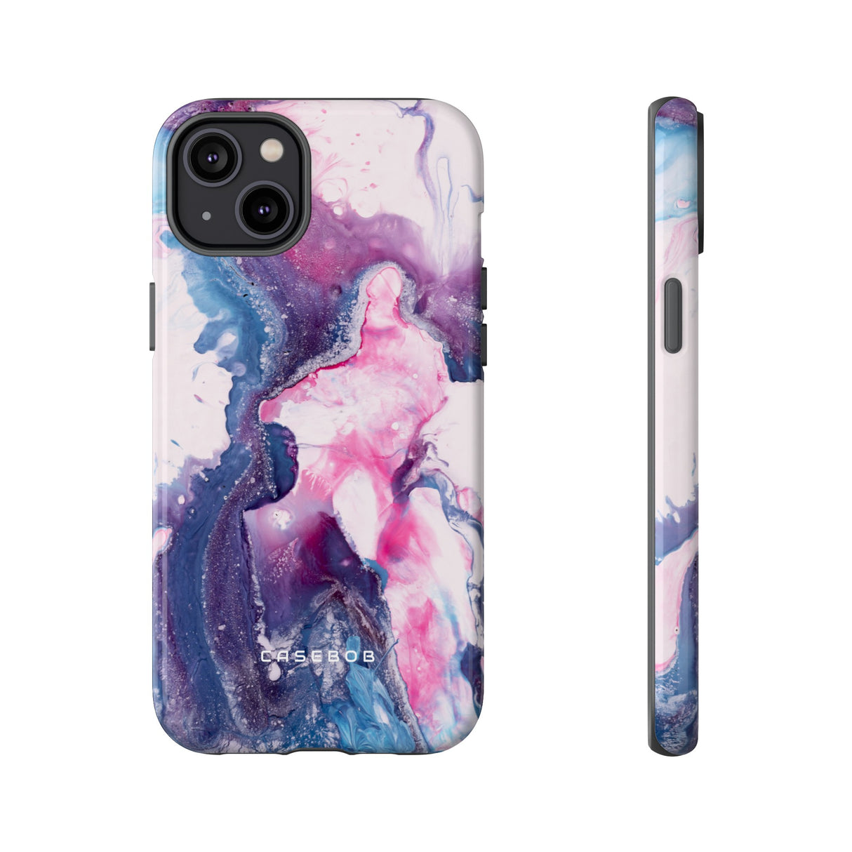 Blue & Pink Art - Protective Phone Case