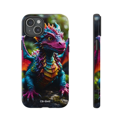 Friendly Dragon Smiles - iPhone Case