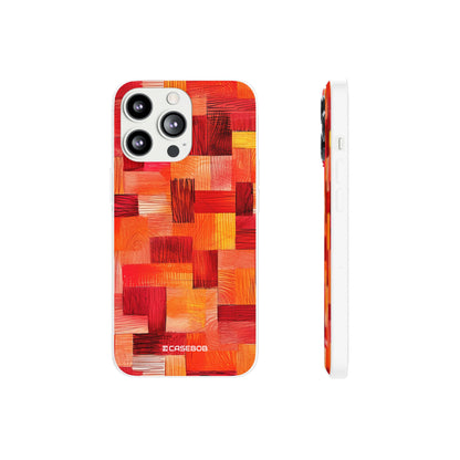 Warm Tone Pattern | Phone Case for iPhone (Flexible Case)