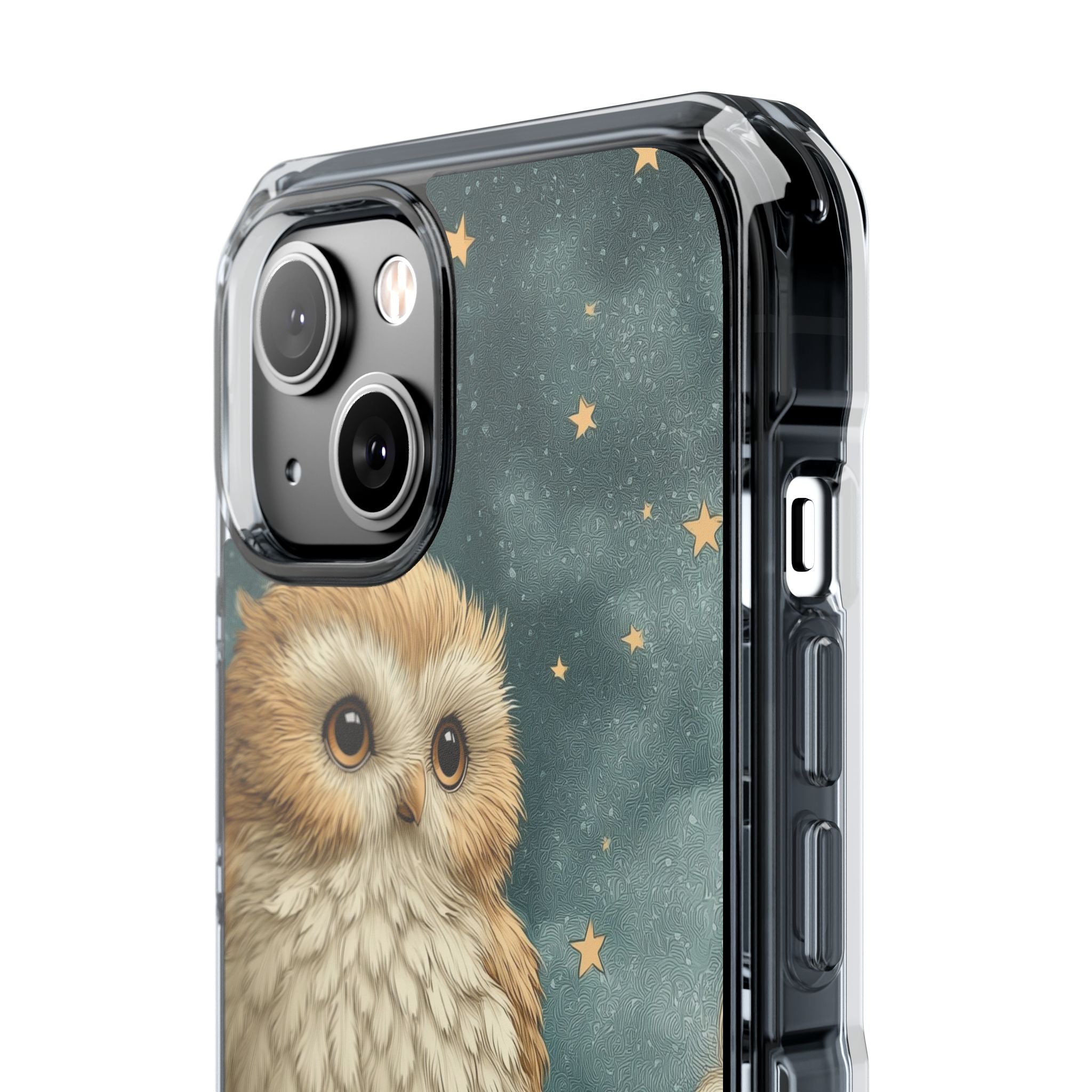 Owls Nestle Moon iPhone Case - Impact