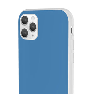 Steel Blue | Handyhülle für iPhone (Flexible Hülle)