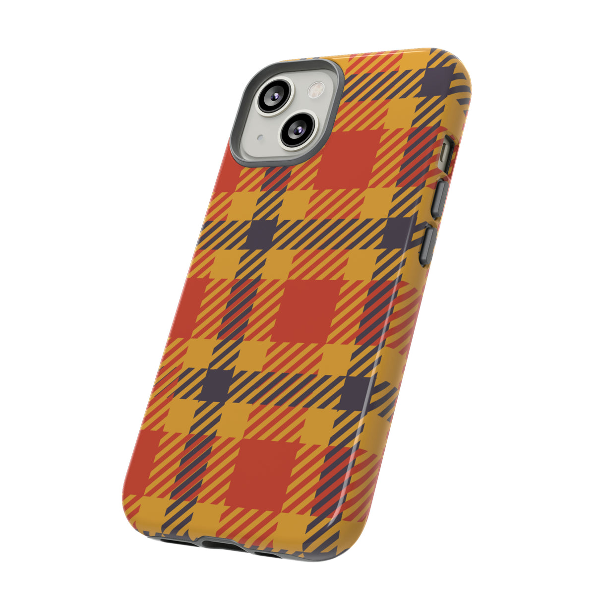 Orange Flannel - Protective Phone Case