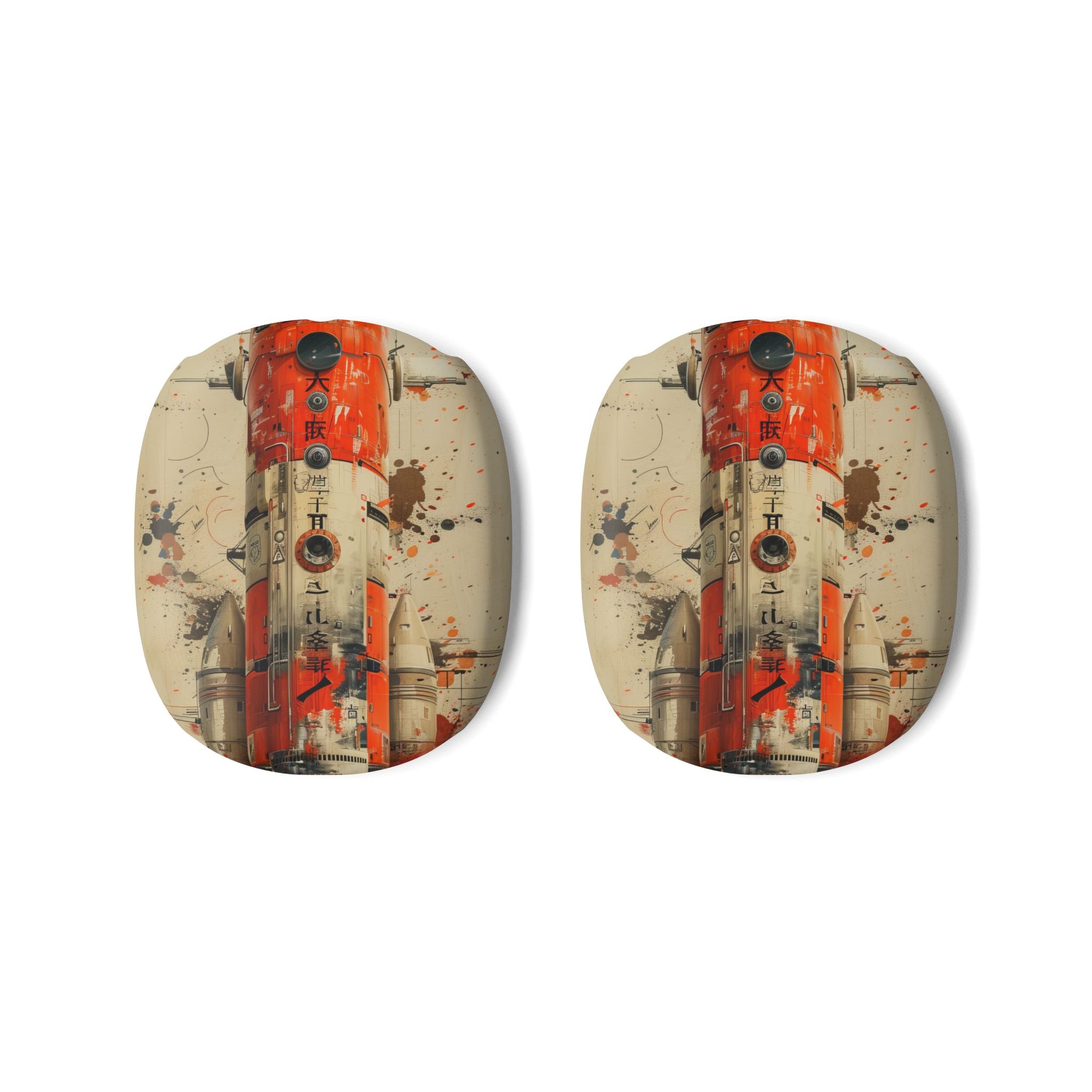 Crimson Rocket - AirPod Max Case