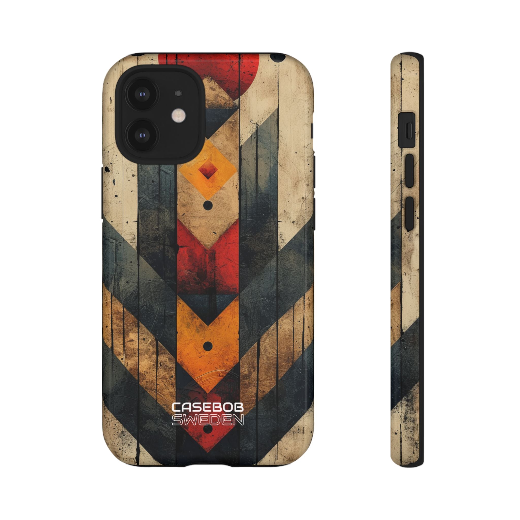 Geometric Fire Rise iPhone 12 - Tough