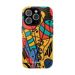 Joyful Whimsy in Vibrant Yellow - for iPhone 16