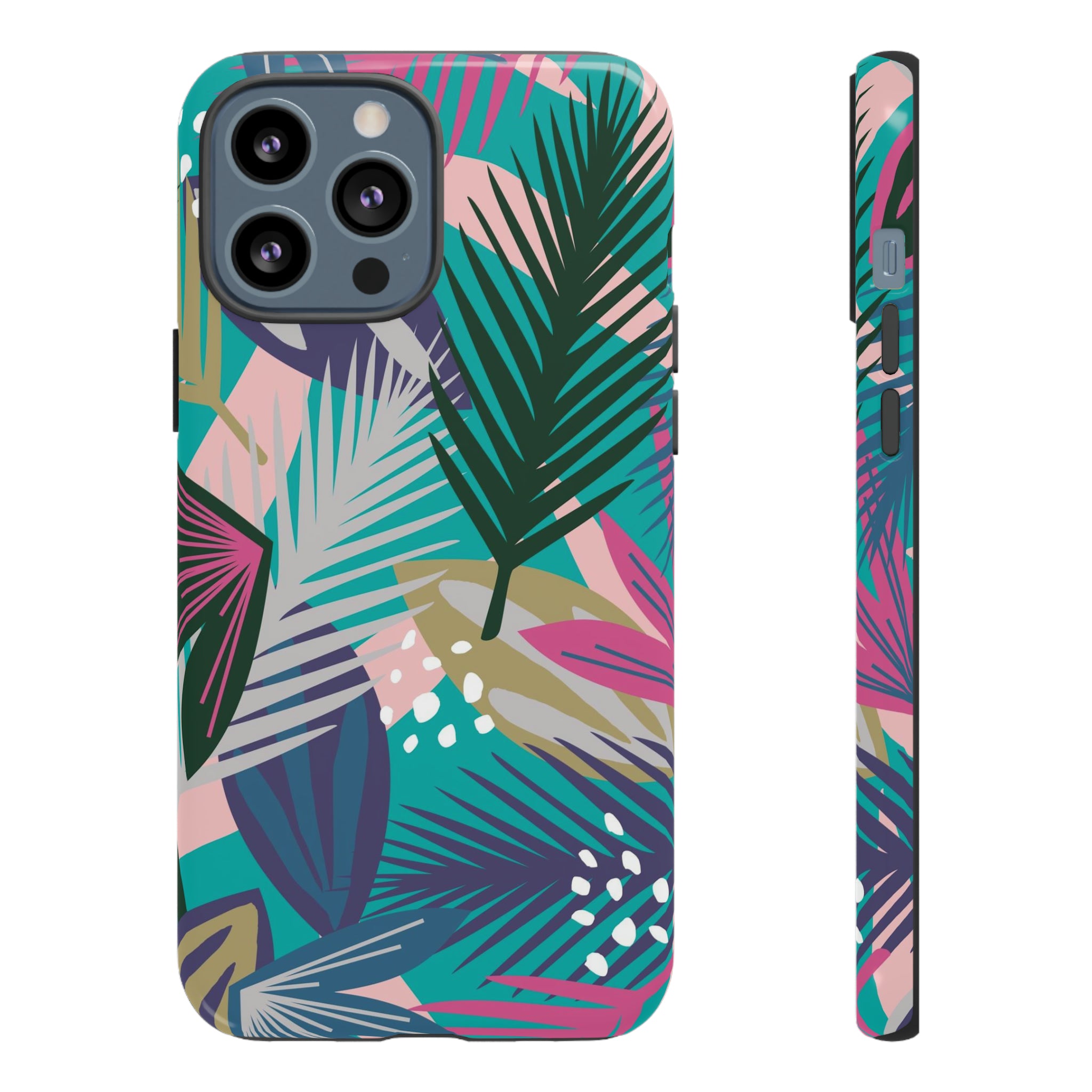 Tropical Leaf Loki - Protective Phone Case