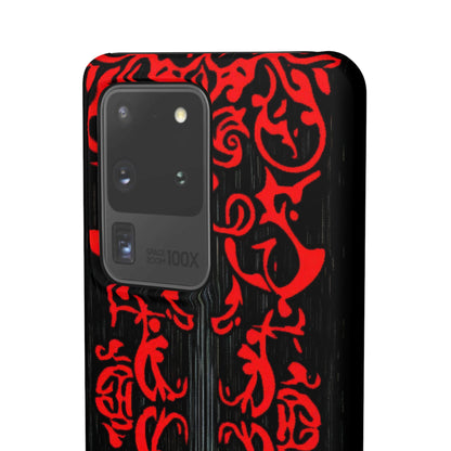 Gothic Crimson Symmetry Samsung S20 - Slim Phone Case