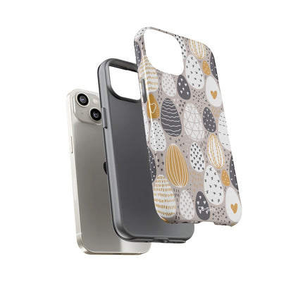 Easter Eggs Playful - iPhone Case