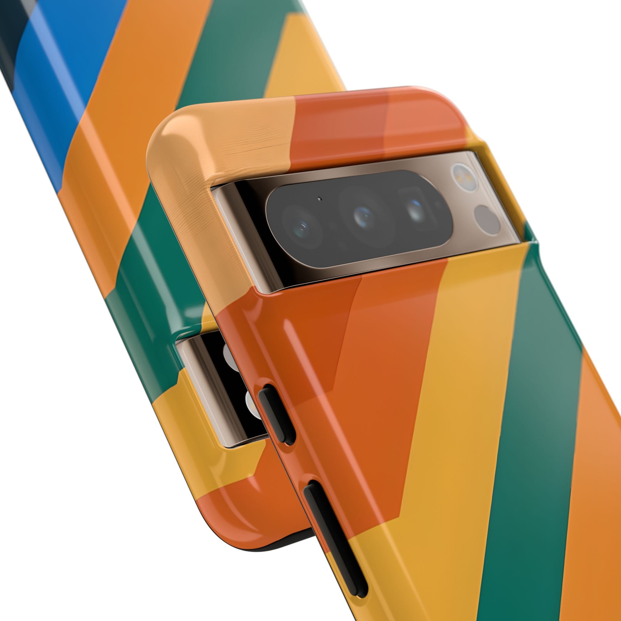 Vibrant Geometric Harmony - Google Pixel Case